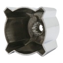 1499-T Price Pfister Small Contempra Tub Shower Faucet Handle - Chrome Metal - HOT
 - W04