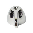 1503-T Price Pfister Large Canopy Tub Shower Faucet Handle - Chrome Metal - HOT
 - W02