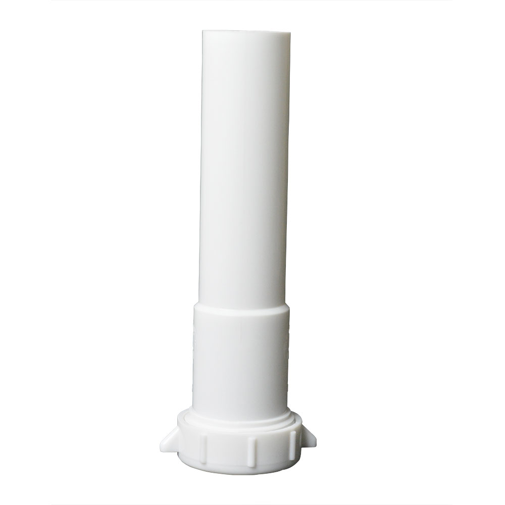 1630-T 1-1/4" X 6" PVC Slip Joint Extension Tube with 1-1/4" Slip Joint Washer - W02