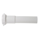 1630-T 1-1/4" X 6" PVC Slip Joint Extension Tube with 1-1/4" Slip Joint Washer - W03