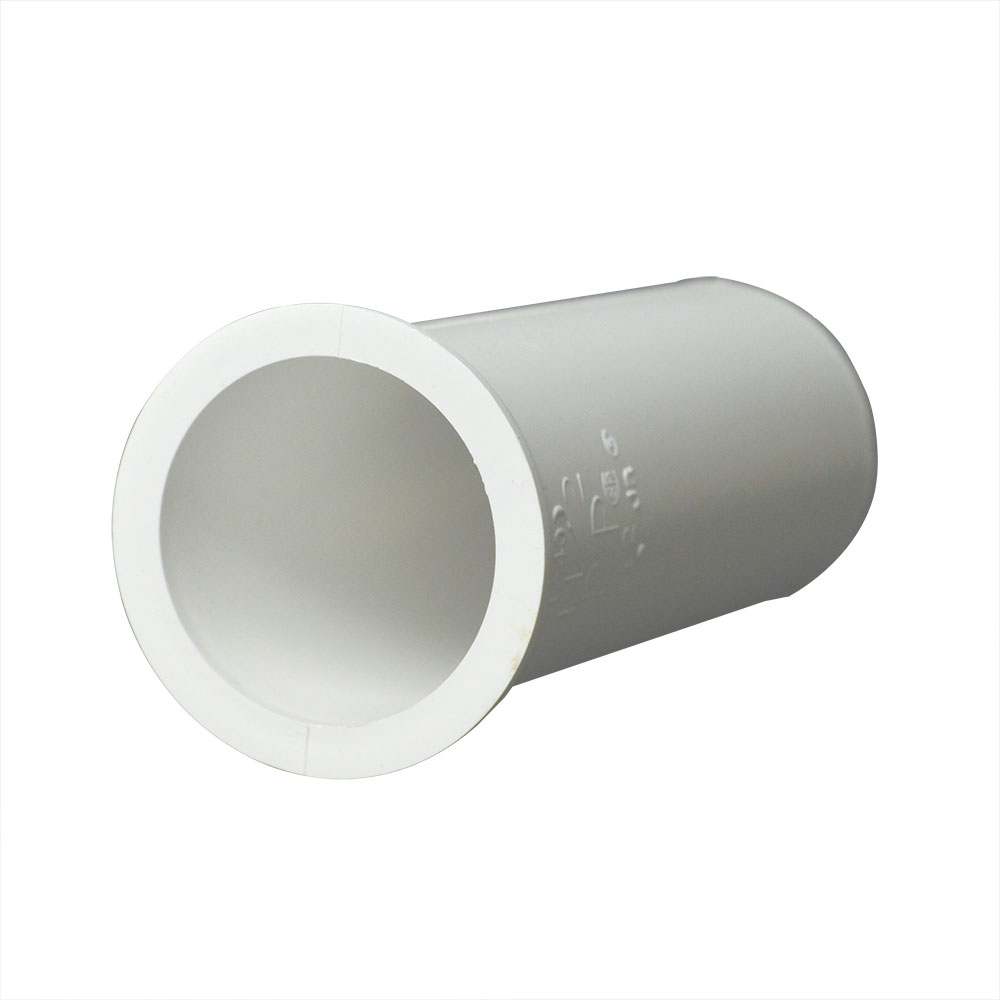 1644-T 1-1/2" X 6" PVC Flanged Tailpiece - W02