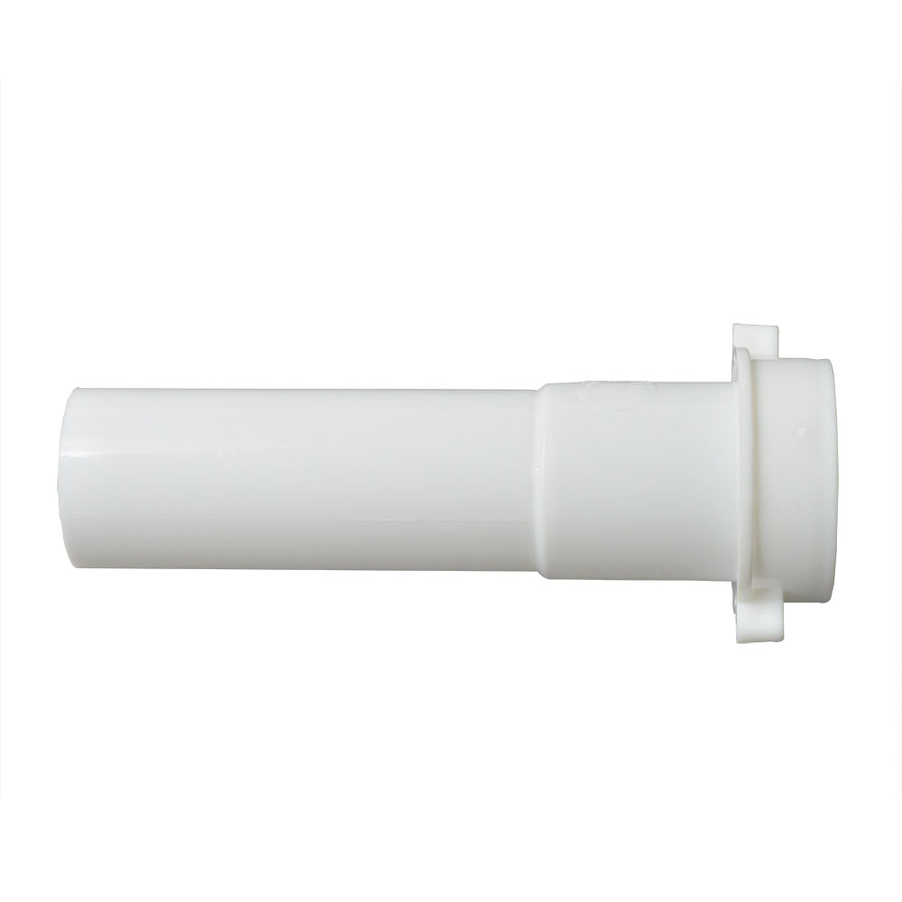 1646-T 1-1/2" X 6" PVC Slip Joint Extension Tube with 1-1/2" Slip Joint Washer & Nut - W02