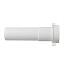 1646-T 1-1/2" X 6" PVC Slip Joint Extension Tube with 1-1/2" Slip Joint Washer & Nut - W02