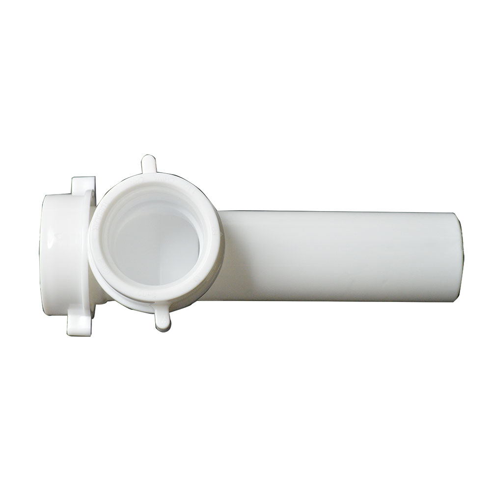 1655-T 1-1/2" PVC End Outlet Tee with Baffle - W02