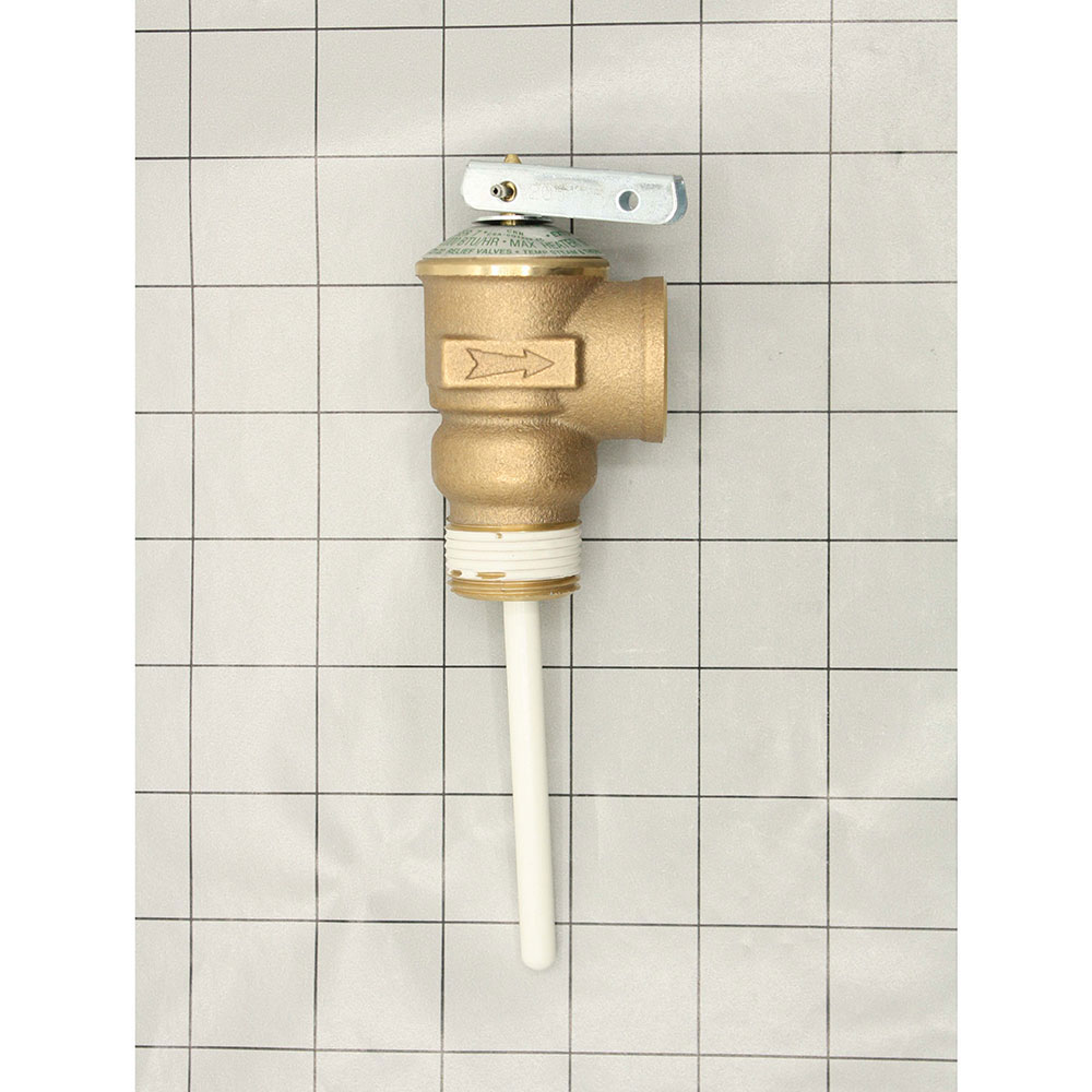 1751-T 3/4" T & P Relief Valve - 4" Long Shank  Probe - 150 PSI  - 210F - W04