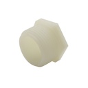 NYLON 1" THREADED PLUG - W02