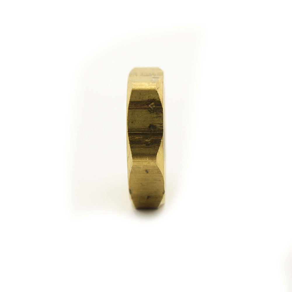 3/8" BRASS LOCKNUT - W03