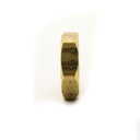 3/8" BRASS LOCKNUT - W03