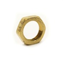 1/2" BRASS LOCKNUT - W02