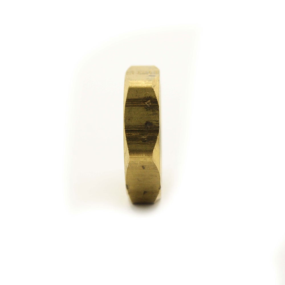 1/2" BRASS LOCKNUT - W03