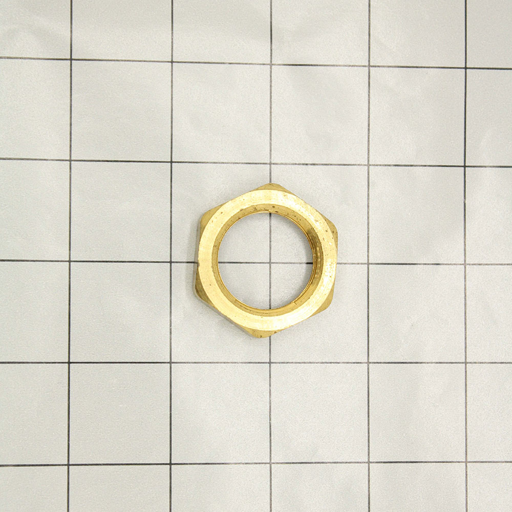 1/2" BRASS LOCKNUT - W05