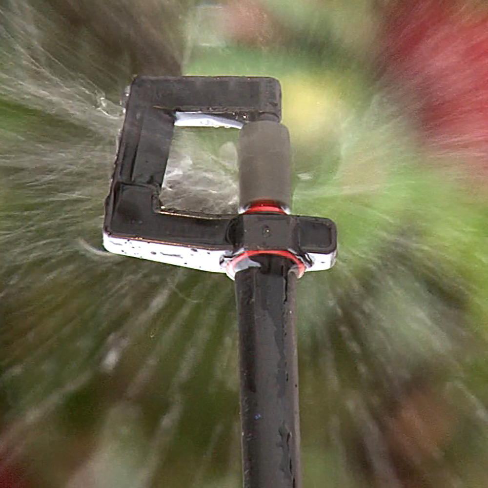 Inverted Rotor Spray Red 20psi 26.5gph 15.4' Diameter 5/Pk - W02