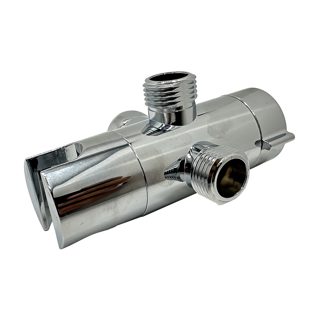 1963-T 3 Way Shower Diverter Valve - Chrome - W03