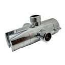 1963-T 3 Way Shower Diverter Valve - Chrome - W03