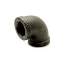1/4" 90 BLACK ELBOW PACKAGED] - W04