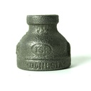 3/4" x 1/4" Black Steel Reducer Coupling - W02