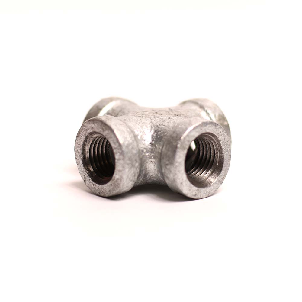 1/4" Galvanized Steel Cross - W02