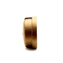 3/8 BRASS CAP [PACKAGED] - W03