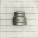 1-1/2" X 1"  Black Steel Reducer Coupling   - W05