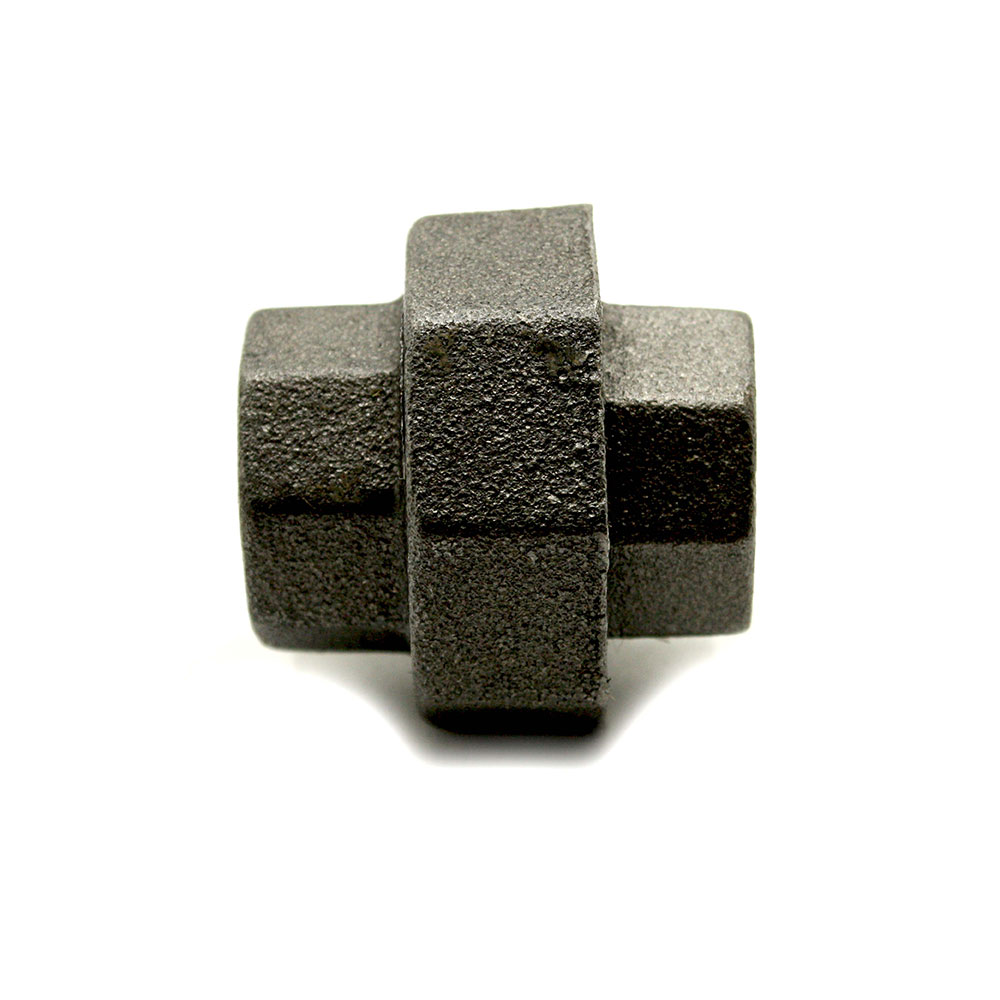 1"  Black Steel Union - W04