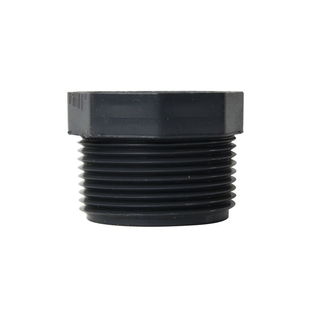 1-1/4" x 3/4" Threaded x Threaded PVC Bushing SCH80 - W03