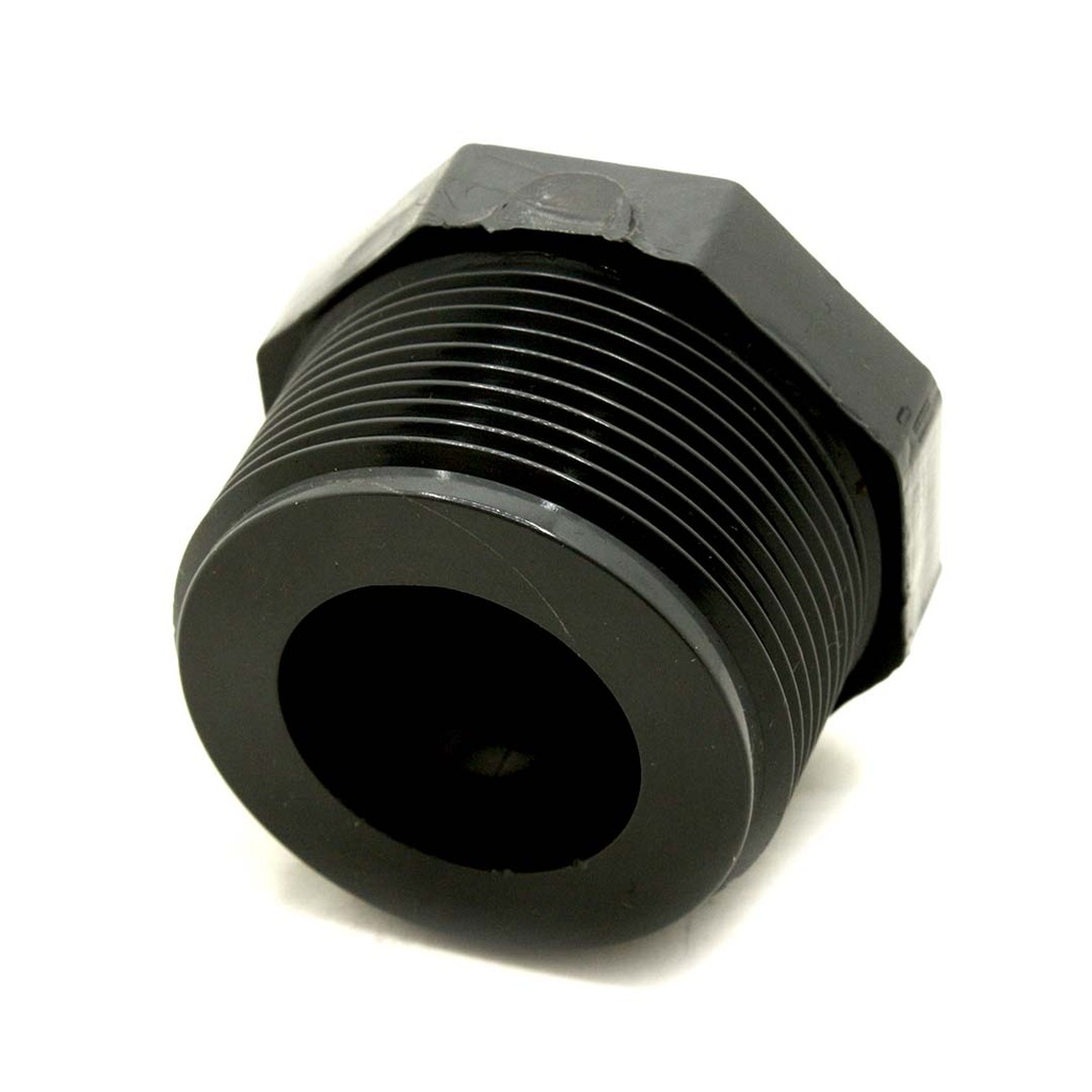 1-1/2" x 3/4" Threaded x Threaded PVC Bushing SCH80 - W03