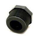 1-1/2" x 3/4" Threaded x Threaded PVC Bushing SCH80 - W03