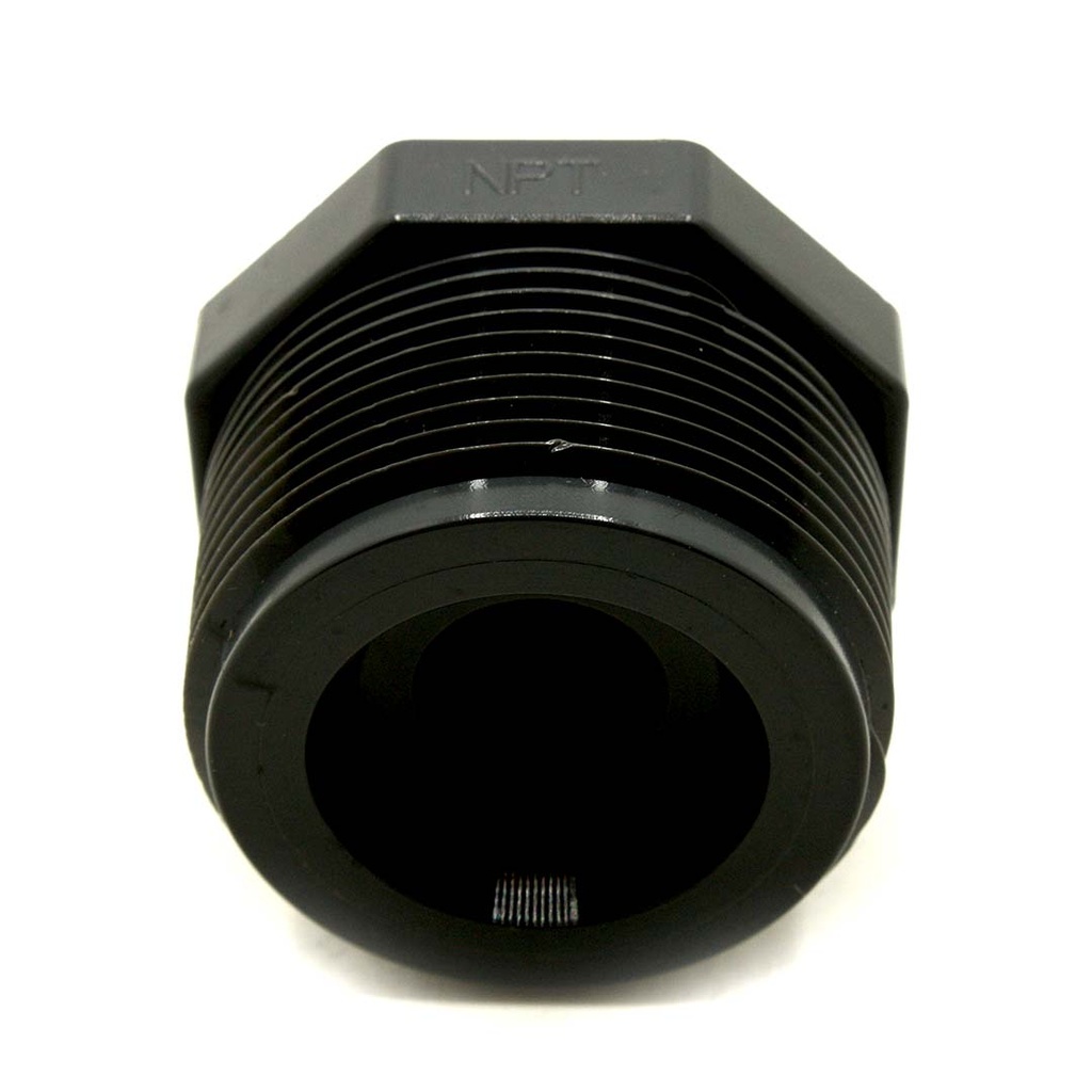 1-1/2" x 1/2" Threaded x Threaded PVC Bushing SCH80 - W02