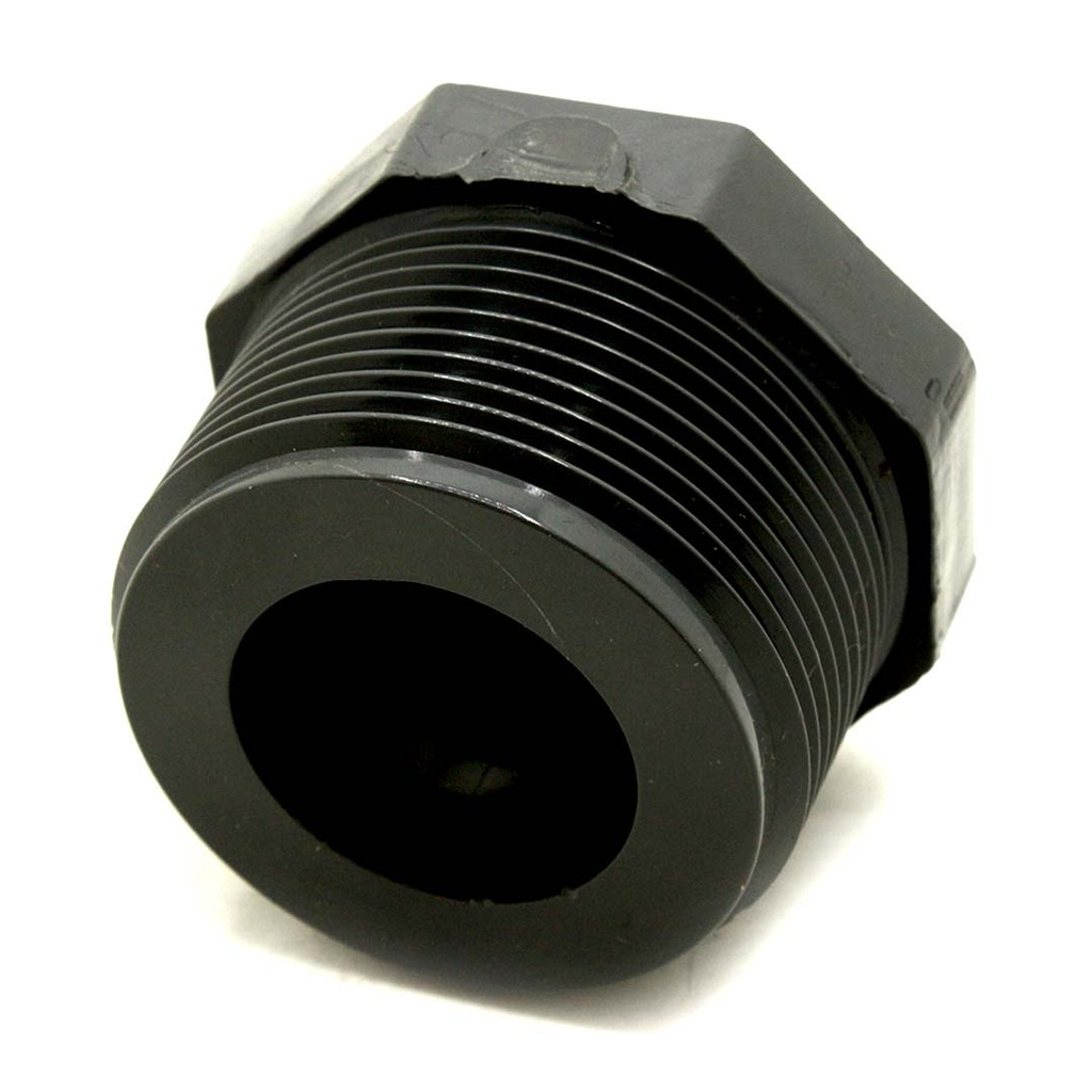 1-1/2" x 1/2" Threaded x Threaded PVC Bushing SCH80 - W03