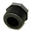 1-1/2" x 1/2" Threaded x Threaded PVC Bushing SCH80 - W03