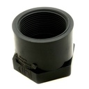 1-1/2" Threaded PVC Cap SCH80 - W02