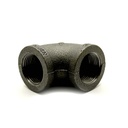 2-1/2"  Black Steel 90 Elbow   - W02