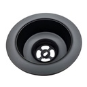 5923-T Kitchen Sink Basket Strainer - Matte Black Finish - W02