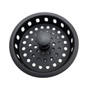 5923-T Kitchen Sink Basket Strainer - Matte Black Finish - W03