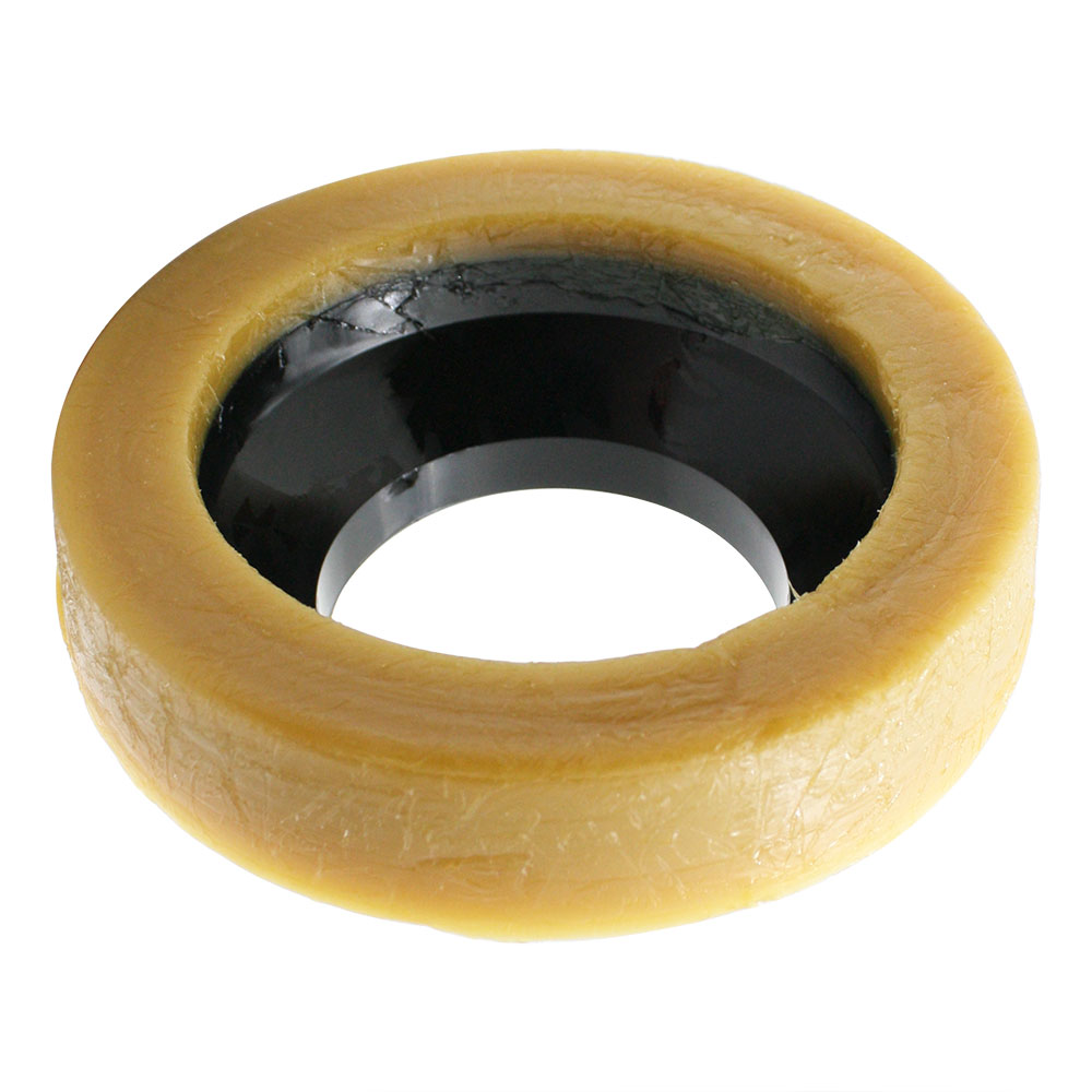 04420 4 Inch X 3 Inch Toilet Bowl Gasket Wax Ring with Plastic Flange - W02