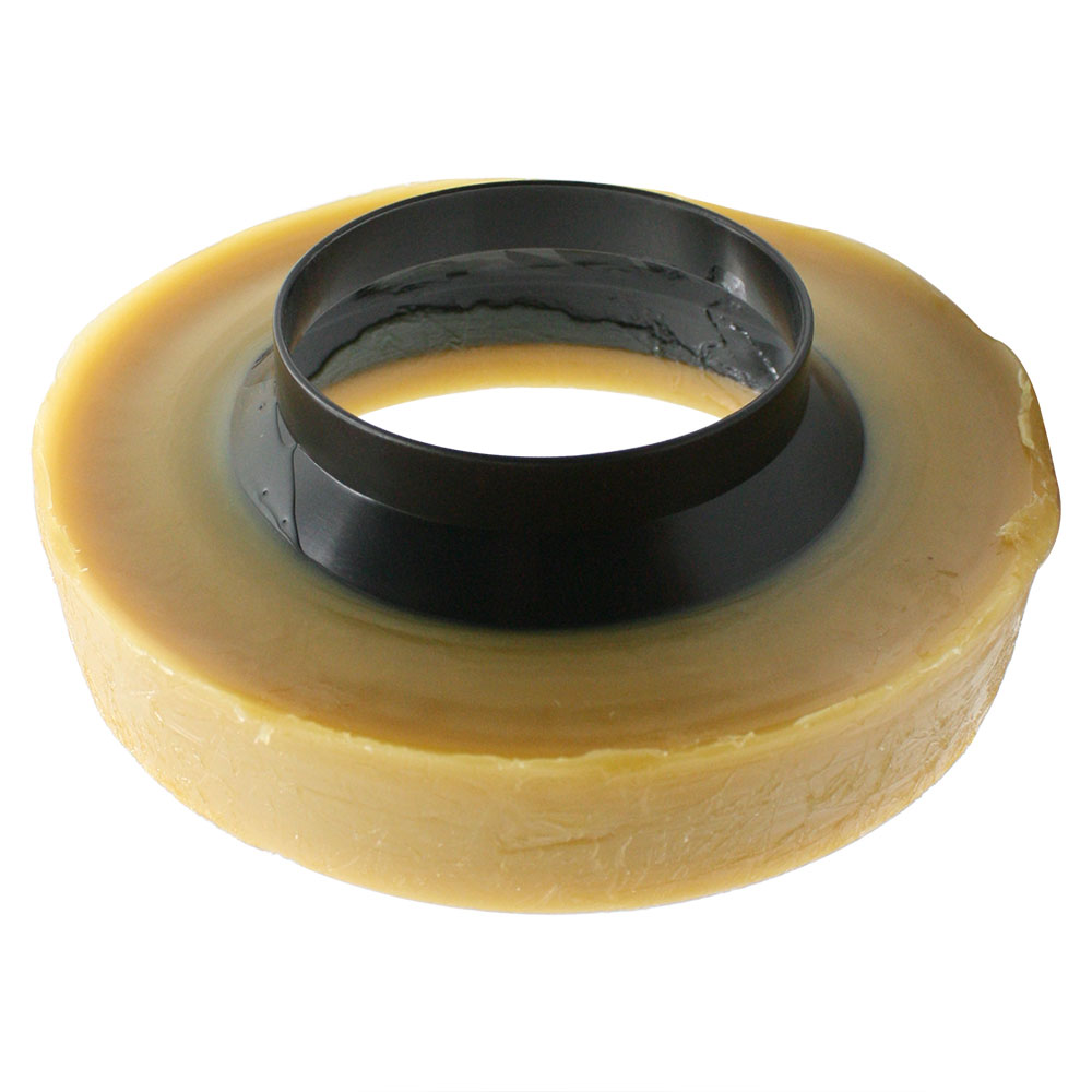04420 4 Inch X 3 Inch Toilet Bowl Gasket Wax Ring with Plastic Flange - W03
