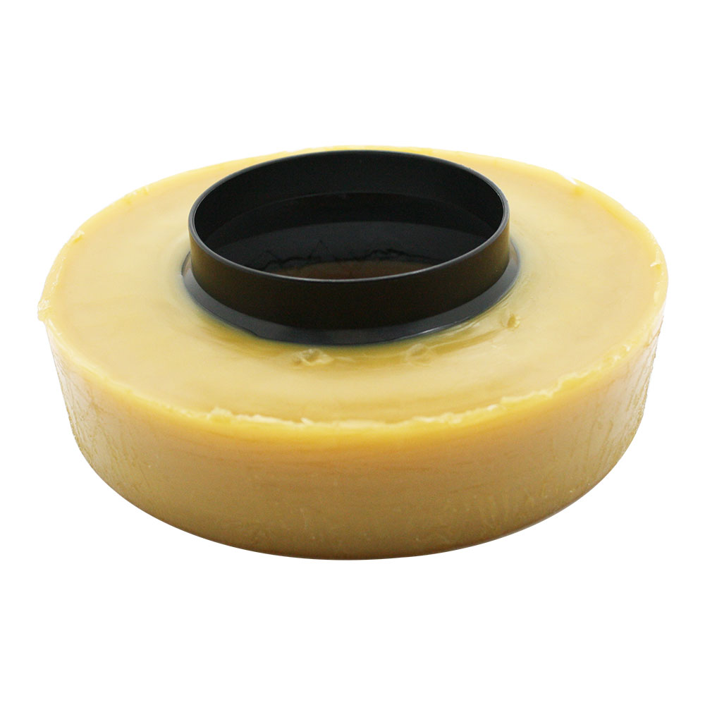 04480  Extra Thick  4 Inch X 3 Inch Toilet Bowl Gasket Wax Ring with Plastic Flange - W02