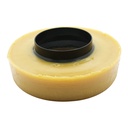 04480  Extra Thick  4 Inch X 3 Inch Toilet Bowl Gasket Wax Ring with Plastic Flange - W02