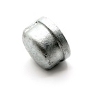3" Galvanized Steel Cap - W04