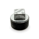 3" Galvanized Steel Plug - W02