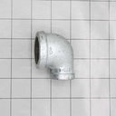 1-1/2" x 1" Galvanized Steel 90 Reducer Elbow - W05