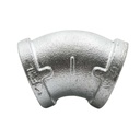 1/4" Galvanized Steel 45 Elbow - W04