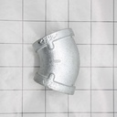 1/4" Galvanized Steel 45 Elbow - W05