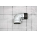 3/8" Galvanized Steel 90 Street Elbow - W05
