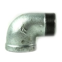 1-1/2" Galvanized Steel 90 Street Elbow - W02