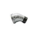 1/8" Galvanized Steel 45 Street Elbow - W03