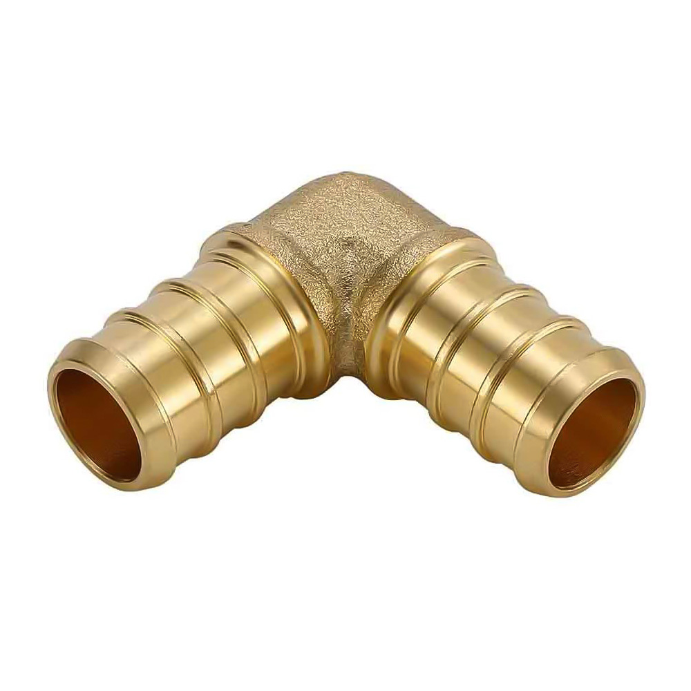 3/4" Brass  Elbow Lead Free F1807 - (PEX B) - W02