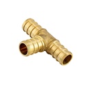 1/2" Brass Tee Lead Free F1807 - (PEX B) - W02