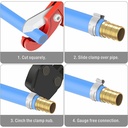 3/4" Stainless Steel Clamps F1807 - (PEX B) - 10/Pack - W03