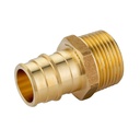 3/4" x 3/4" Brass Male Adapter F1960 x MPT Lead Free - (PEX A) - W02